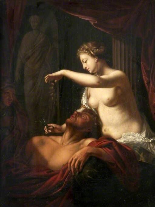 Adriaen van der Werff (1659 — 1722) Samson and Delilah (511x685, 207Kb)
