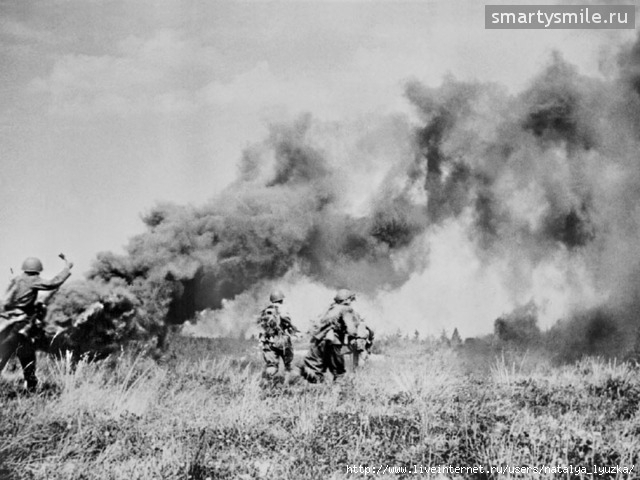 Бои под Минском. Прорыв из окружения. 1941г. (640x480, 164Kb)