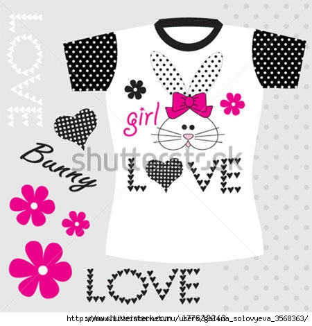 stock-vector-cute-bunny-girl-tshirt-design-kids-fashion-vector-illustration-177632243 (450x470, 96Kb)