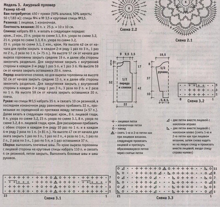 Инна тищенко вязание со схемами и описанием