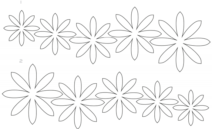 СУККУЛЕНТЫ из текстурной бумаги. Шаблоны для распечатки (3) (700x427, 131Kb)
