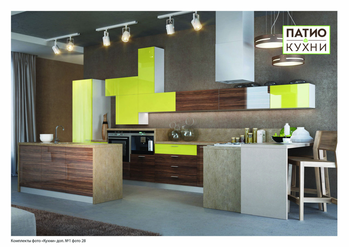 Мебель для кухни в зеленых тонах – природное тепло в любом пространстве (5) (700x494, 313Kb)