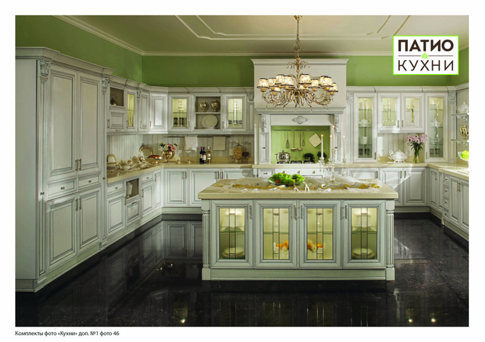 Мебель для кухни в зеленых тонах – природное тепло в любом пространстве (8) (700x494, 331Kb)