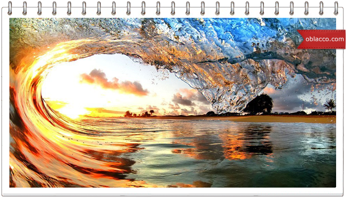 Фотограф Кларк Литл снимает гигантские волны