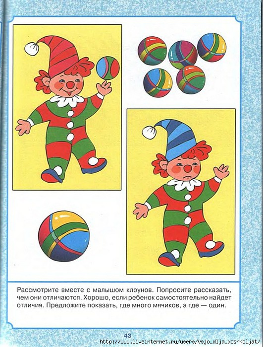 Подружка, картинки клоунов найди отличия