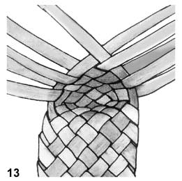 Плетем лапти из газетных трубочек (1) (261x260, 37Kb)