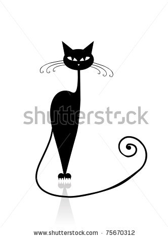 stock-vector-black-cat-silhouette-for-your-design-75670312 (332x470, 33Kb)