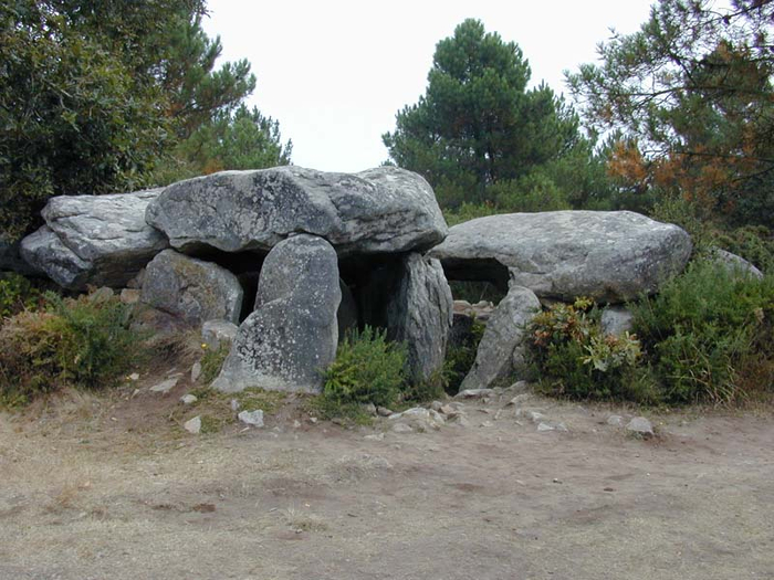 Мегалитическое захоронение в Бретани (700x525, 370Kb)
