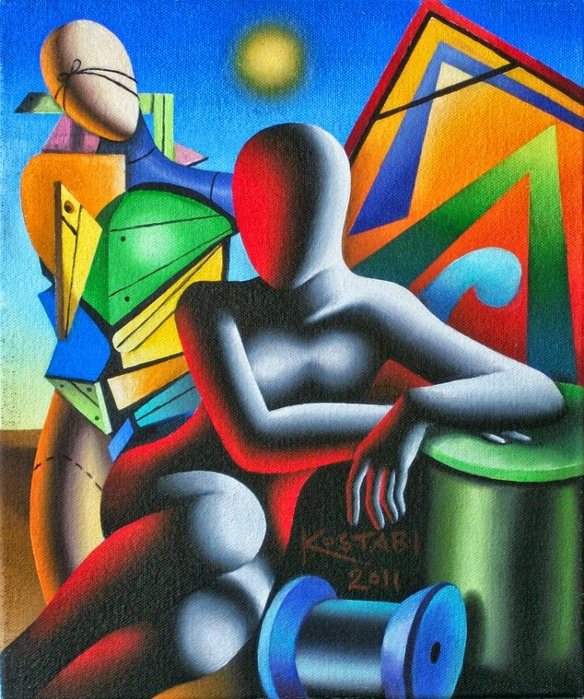 Mark Kostabi Tutt'Art@ (23) (584x700, 545Kb)