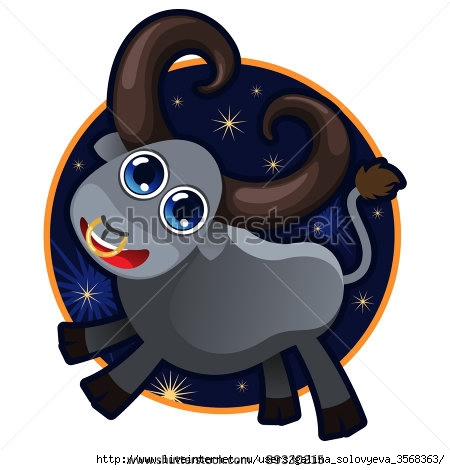 stock-vector-cute-zodiac-icons-taurus-89330215 (450x470, 91Kb)