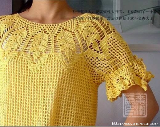 blusa leaves em croche (7) (520x412, 156Kb)