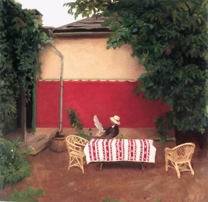 Red Wall,1910 (700x680, 420Kb)