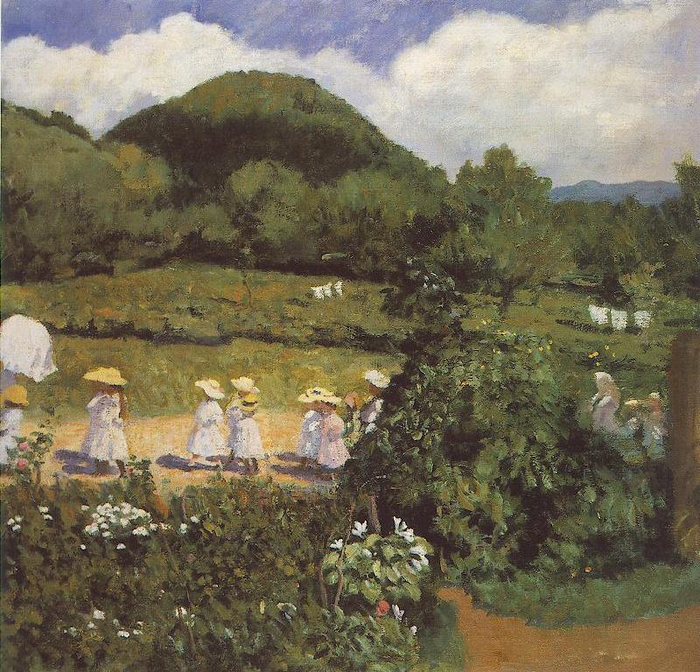 Summertime (Picnic in May), 1906 (700x672, 554Kb)