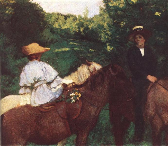 Riding Children, 1905 (691x600, 304Kb)