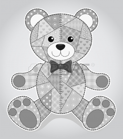 24687288-old-bear-toy-vector-children-patchwork-illustration (398x450, 114Kb)