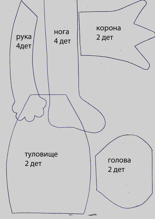 Репка сшить своими руками выкройки