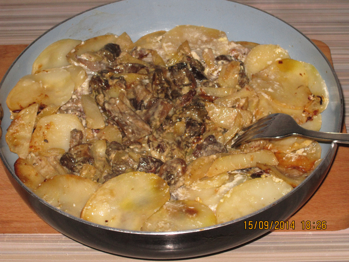 Скоблянка рецепт классическая с картошкой с фото в духовке