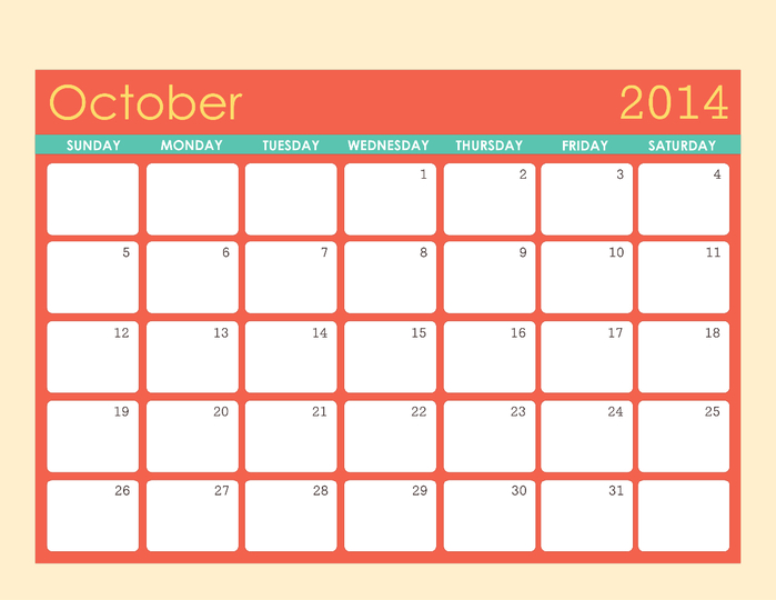 October-2014-Calendar-template-4 (700x540, 141Kb)