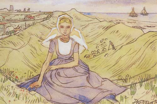 Fishergirl  , 1913 (500x333, 145Kb)