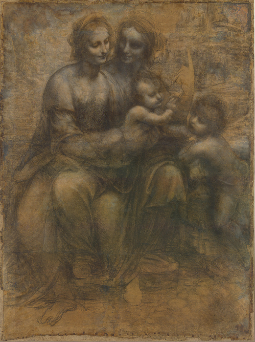 Leonardo_da_Vinci_-_Virgin_and_Child_with_Ss_Anne_and_John_the_Baptist (521x700, 521Kb)
