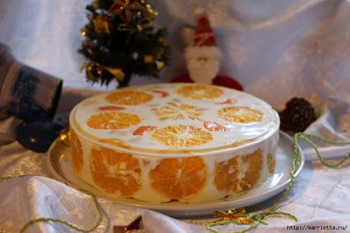 Праздничный апельсиновый желейный торт (1) (700x466, 239Kb)