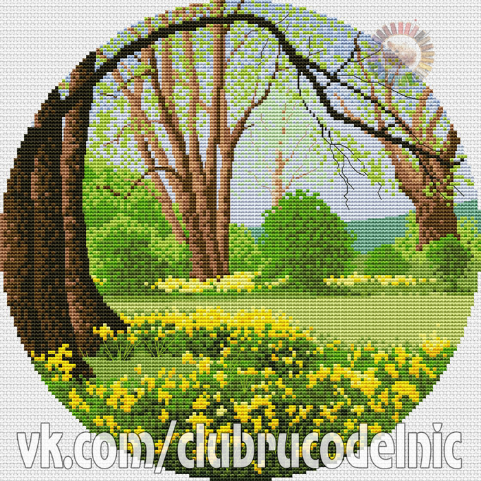 Daffodil Wood (700x700, 847Kb)
