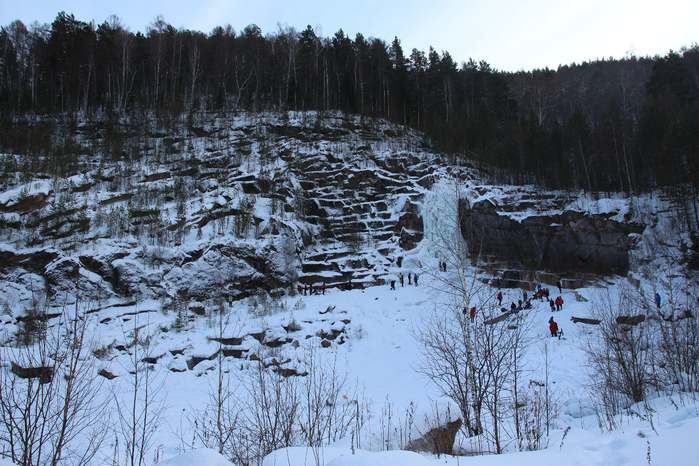 Гранитный карьер красноярск фото