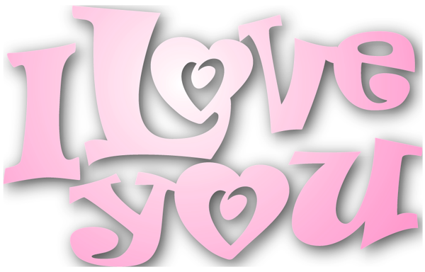 Valentines_Pink_I_Love_You_PNG_Clipart (600x384, 151Kb)