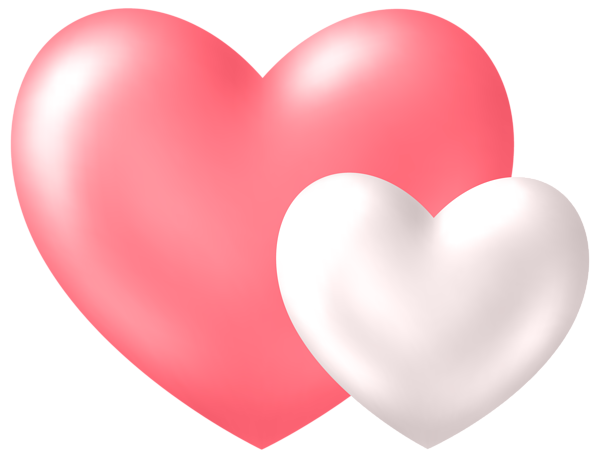 Two_Hearts_Transparent_PNG_Clip_Art_Image (600x458, 84Kb)