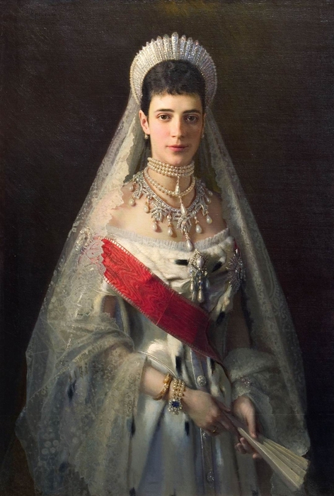 128190982 15 a Kramskoy IN Portret imperatrizi Marii Fedorovni