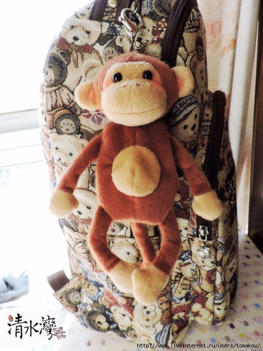Выкройка обезьяны: текстильные игрушки для ребенка
