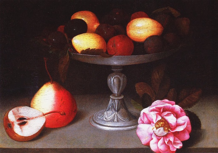 fede-galizia-alzata-con-prugne-pere-e-una-rosa-1602 (700x493, 114Kb)