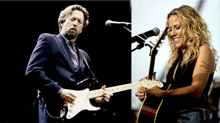 Sheryl Crow and Eric Clapton Run, Baby, Run (1996) (700x394, 89Kb)