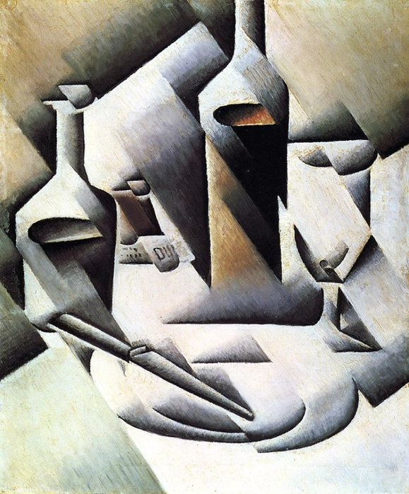 Bottles and Knife,1911-1912 (579x700, 457Kb)