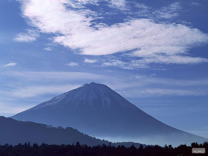 Величественный символ Японии - гора Фудзи 7