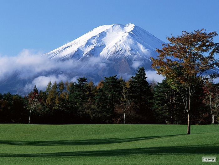 Величественный символ Японии - гора Фудзи 10