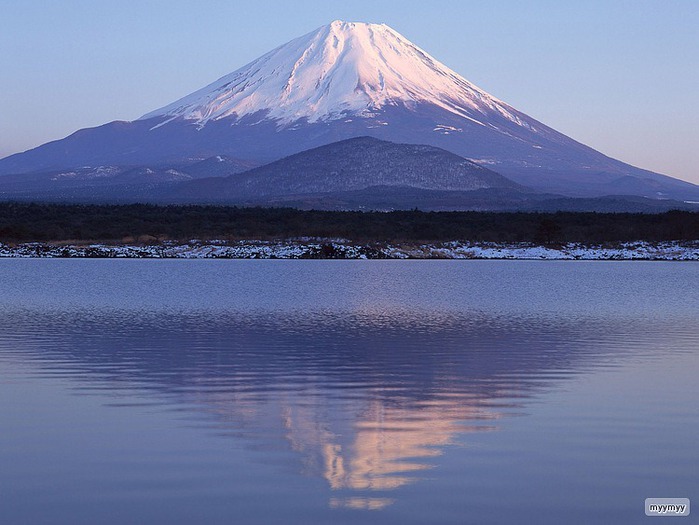 Величественный символ Японии - гора Фудзи 11