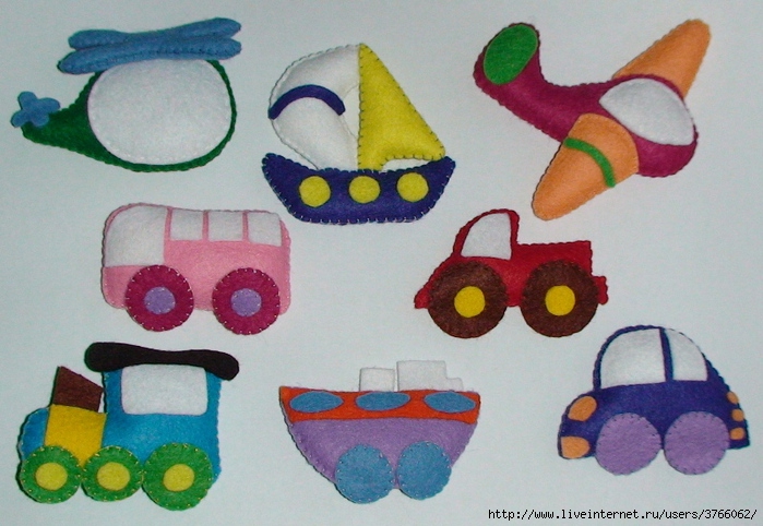 Поделки из фетра — пошаговое описание пошива милых и оригинальных игрушек и украшений (115 фото)