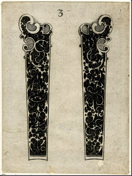 Ornament designs for knife handles