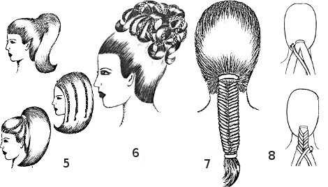 Какие причёски удобны для тренировок? Необычные хвосты, пучки и косы.