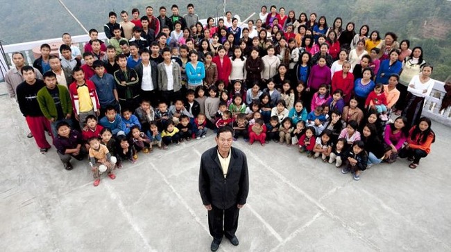Зиона Чан - Самая большая в мире семья