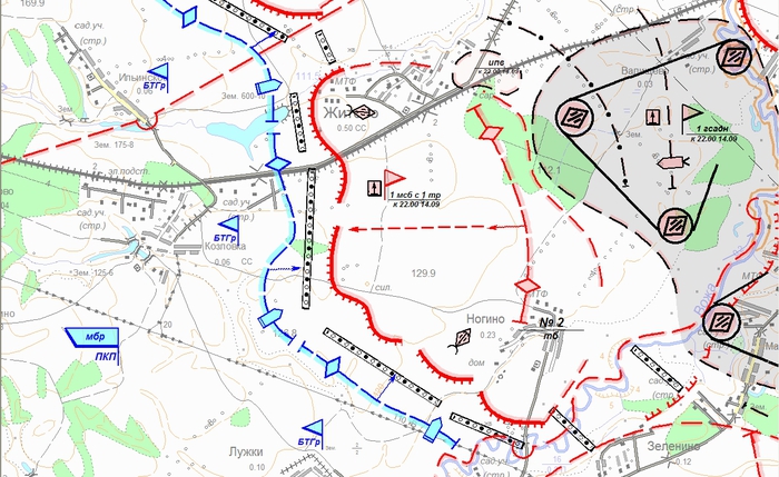 Военная карта образец