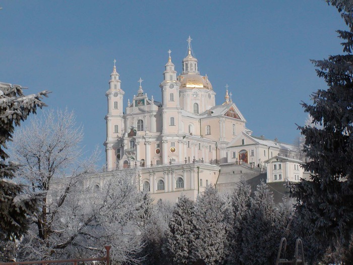 Фото почаевской лавры в украине