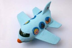 Картинки самолет из пластилина для детей