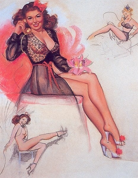 Pin up как рисовать