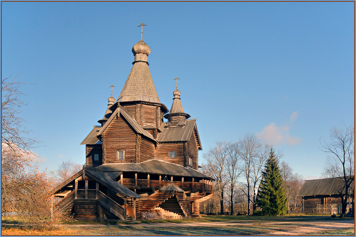 Деревянные церкви руси фото