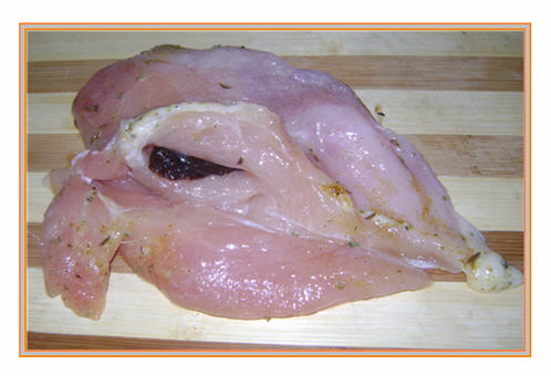 Куриная грудка с грудинкой в духовке рецепт с фото