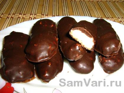 Печенье шоколадное «Баунти» – кулинарный рецепт