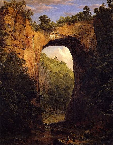 Frederic_Edwin_Church_(1826-1900)The_Natural_Bridge,_Virginia1852 University of Virginia Art Museum (467x599, 83Kb)