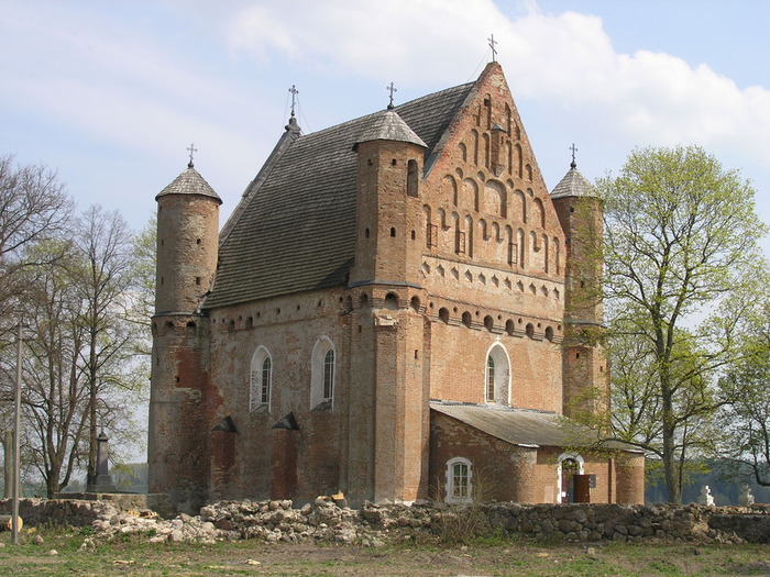 Сынкавіцкая царква крэпасць фото